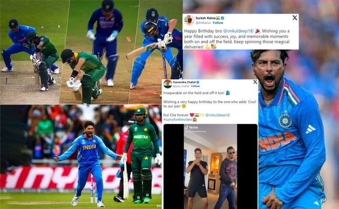 "The nightmare for many batsmen"- Kuldeep Yadav received special wishes on his birthday as he turned 29