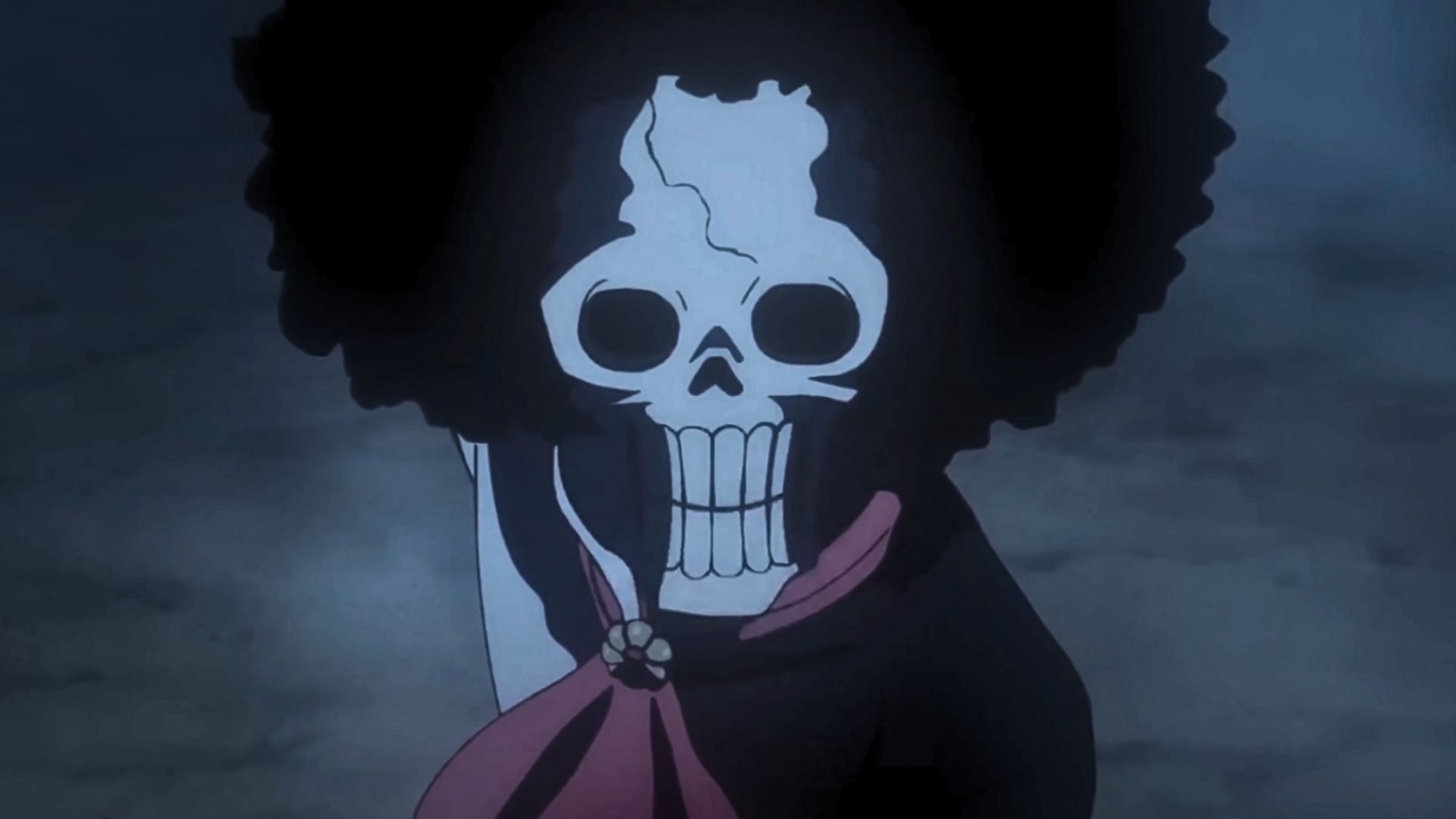 Brook as seen in the One Piece anime (Image via Toei)