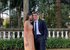 Watch: Kelly Piquet furious at Max Verstappen laughing after she failed to catch bride's bouquet