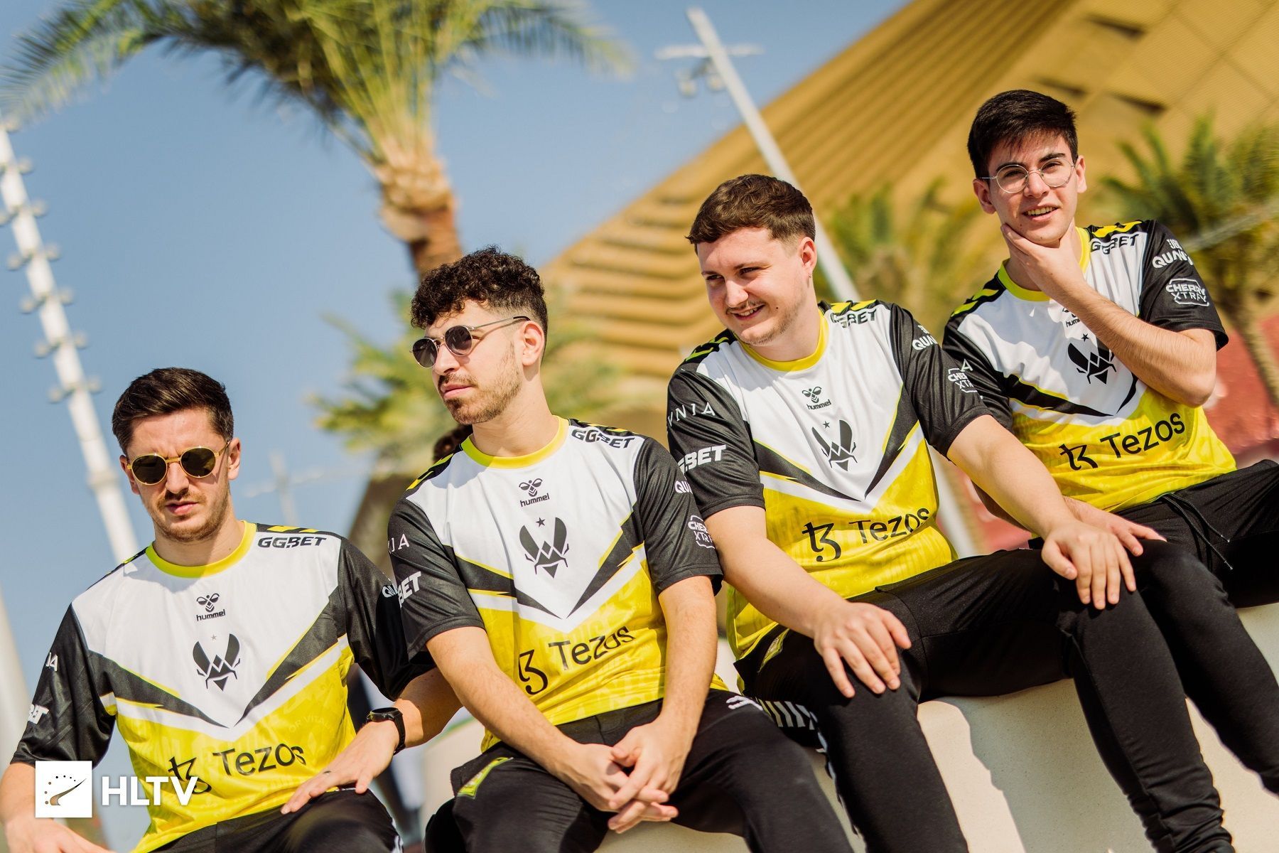 Vitality roster in BLAST Premier World Finals 2023 (Image via X)