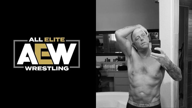 Female AEW star reacts to Dustin Rhodes' unbelievable physique with a three-word message