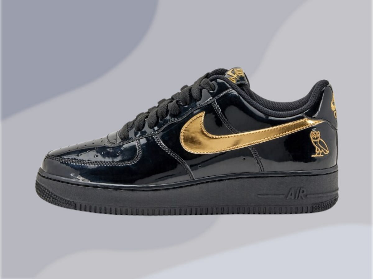 The Nike Air Force 1 07 &#039;OVO Black&#039; (Image via Sotheby&#039;s)