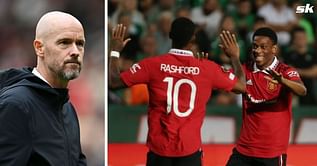 Manchester United boss Erik ten Hag reveals why he has dropped Marcus Rashford and Anthony Martial for Chelsea fixture