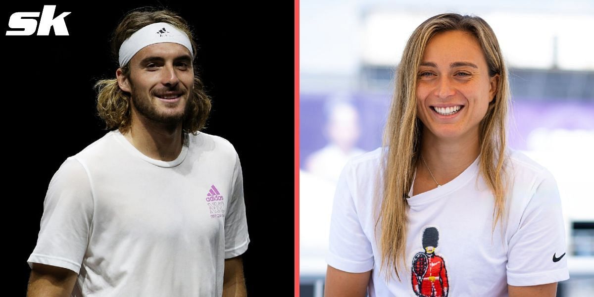 Paula Badosa reacts to boyfriend Stefanos Tsitsipas&rsquo; childhood picture