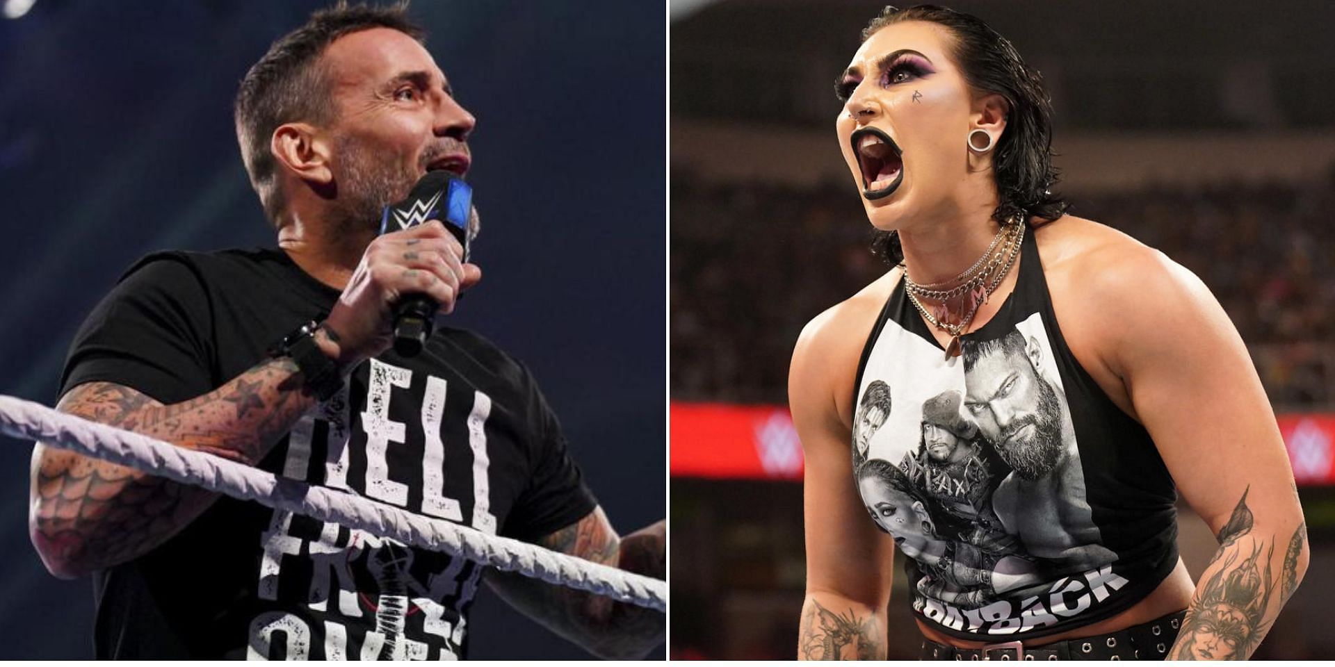 [watch] Cm Punk Makes Obscene Gesture At Rhea Ripley After Defeating