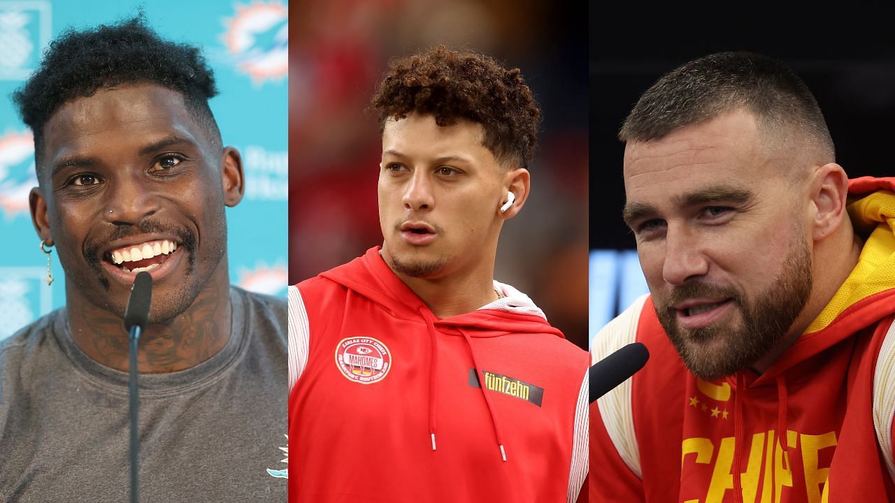 Tyreek Hill blames Patrick Mahomes, Travis Kelce for leaving Chiefs