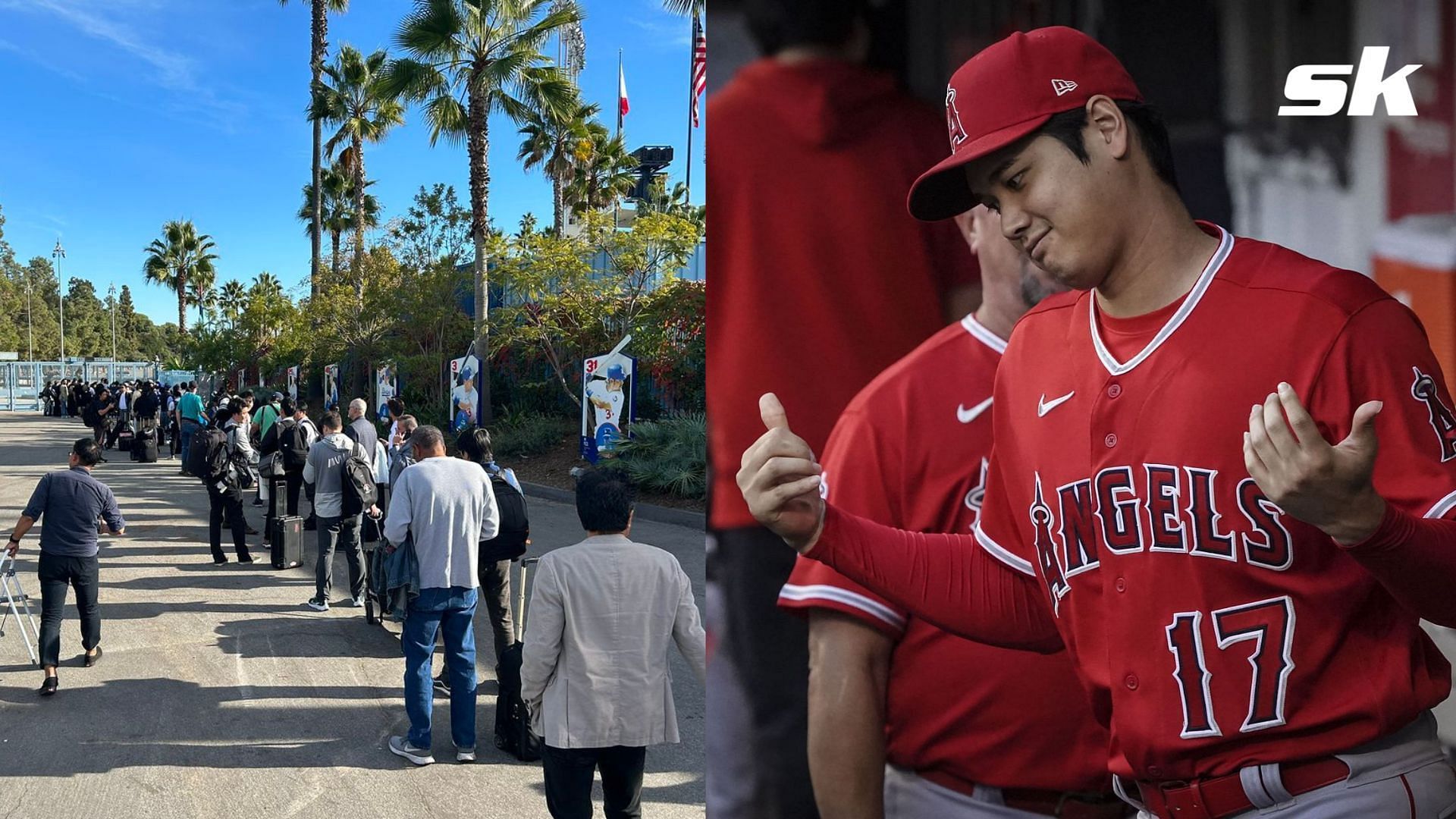 Shohei Ohtani Press Conference: MLB Fans In Awe Of Massive Media Queue ...