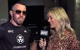 “Conor’s in bed with his wife” - When Colby Covington broke Laura Sanko’s composure during an interview with NSFW joke