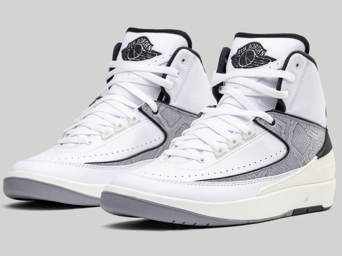 Air Jordan 2 &ldquo;Python&rdquo; sneakers (Image via Nike)