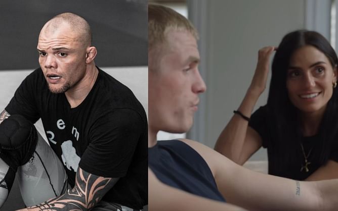 “It’s kind of weird but they can do what they want” - Anthony Smith opines on drama surrounding Ian Garry and wife Layla Anna-Lee