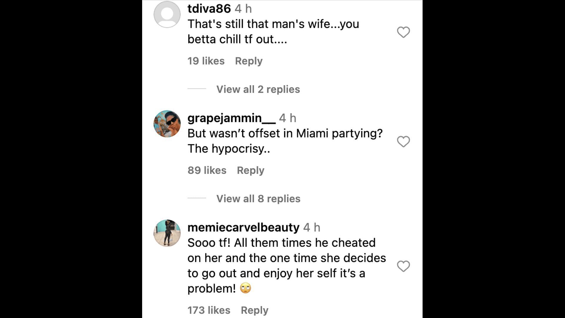 Social media users trolled the rapper as he commented about not wanting to date Cardi anymore: Reactions and details explored. (Image via @theneighborhoodtalk/ Instagram)