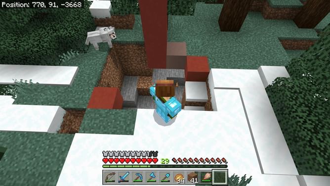 Minecraft player travels 18,000 blocks only to discover a glitched trail ruin