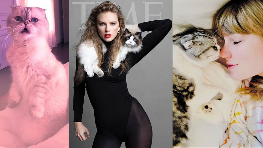Taylor Swift Poses With Cat on Time Magazine Cover