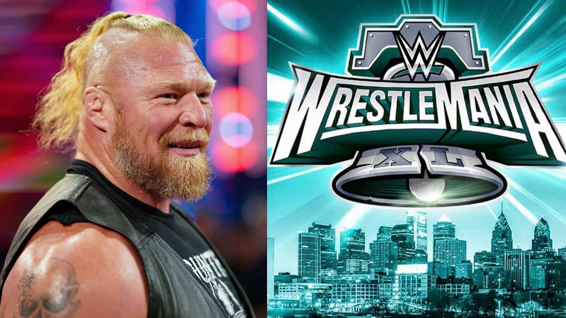 WrestleMania 40: Brock Lesnar to fight against 36-year-old WWE ...