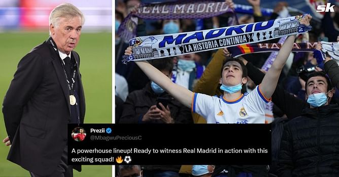 "Ancelotti hasn't heard about the word rest" - Fans react as Real Madrid name 'powerful' XI to face Granada in La Liga fixture