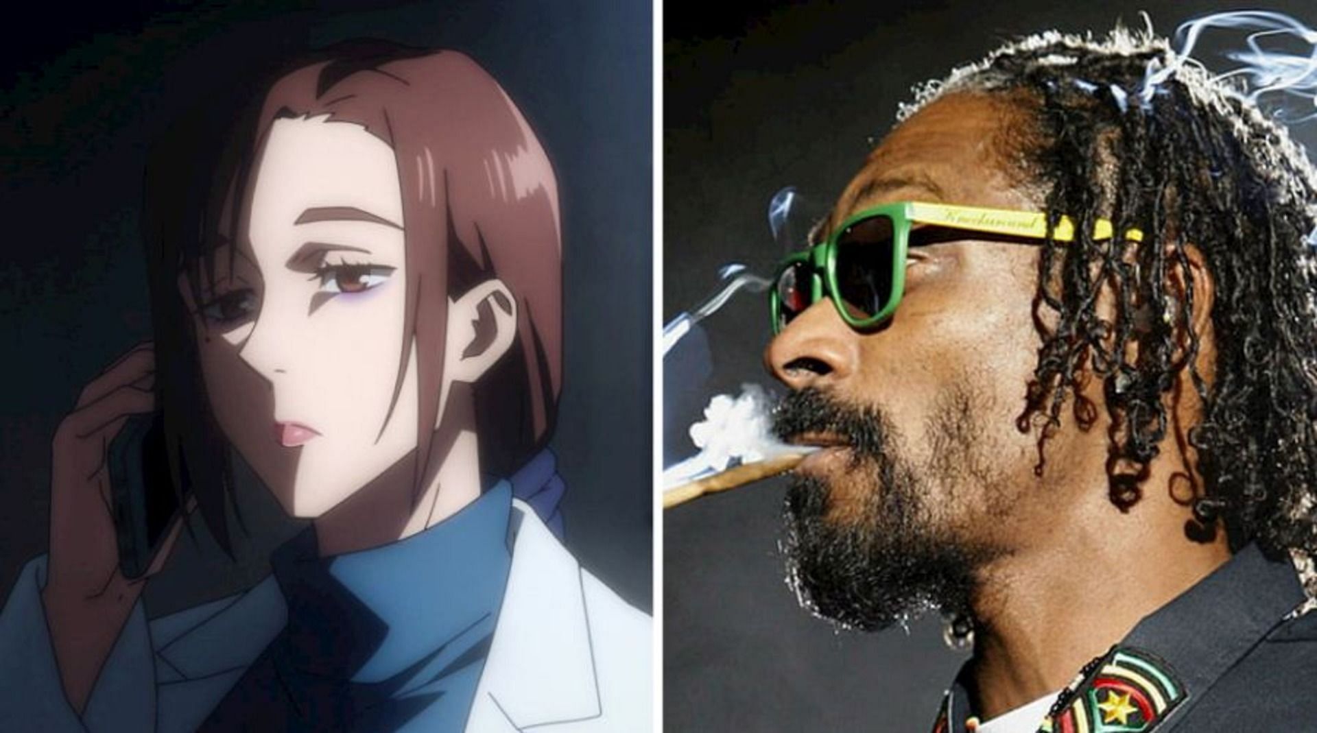 Fans make hilarious Shoko Ieiri and Snoop Dogg comparison (Image via Sportskeeda)