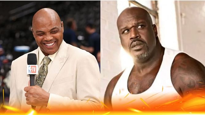 “Gonna slap that round mound clean off”: NBA fans react hilariously as Charles Barkley challenges Shaquille O'Neal in Power Slap