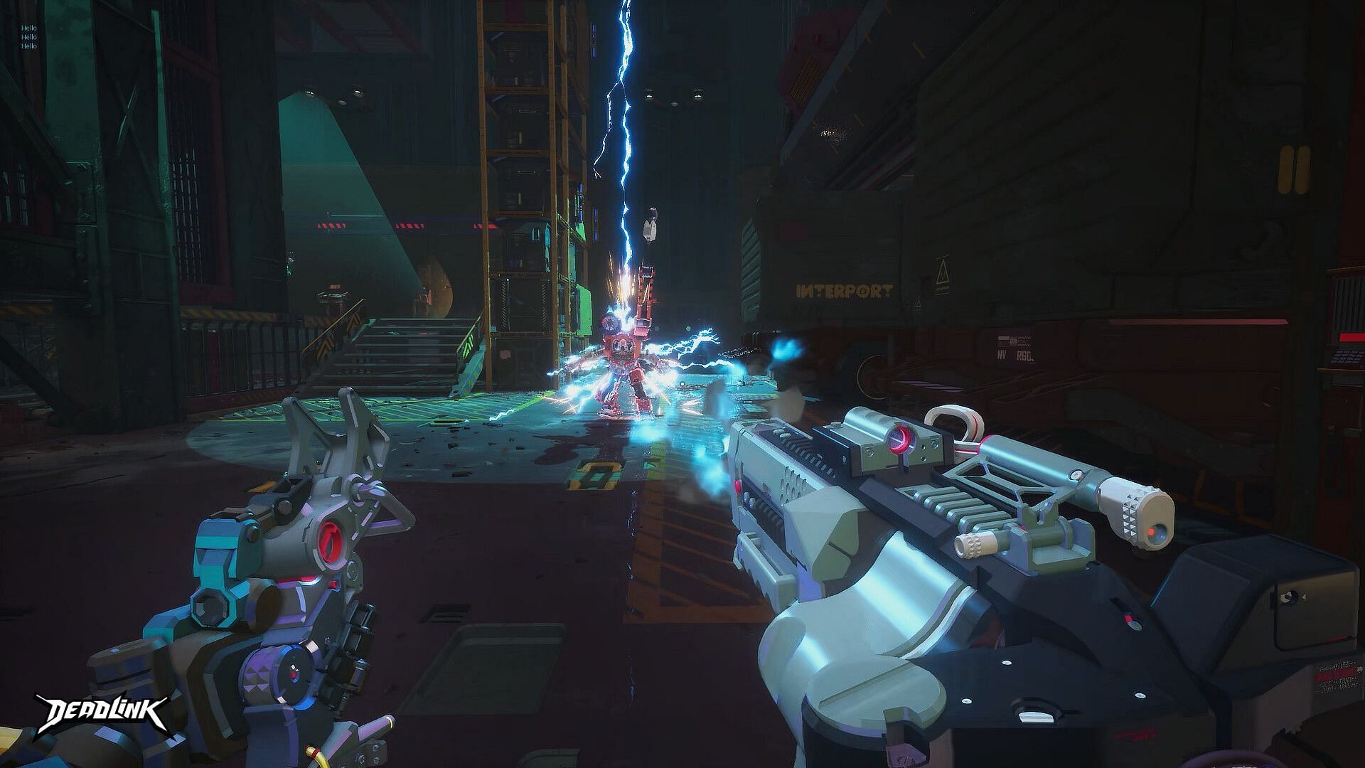 Fight to survive in this hectic cyberpunk shooter (Image via SuperGG.com)