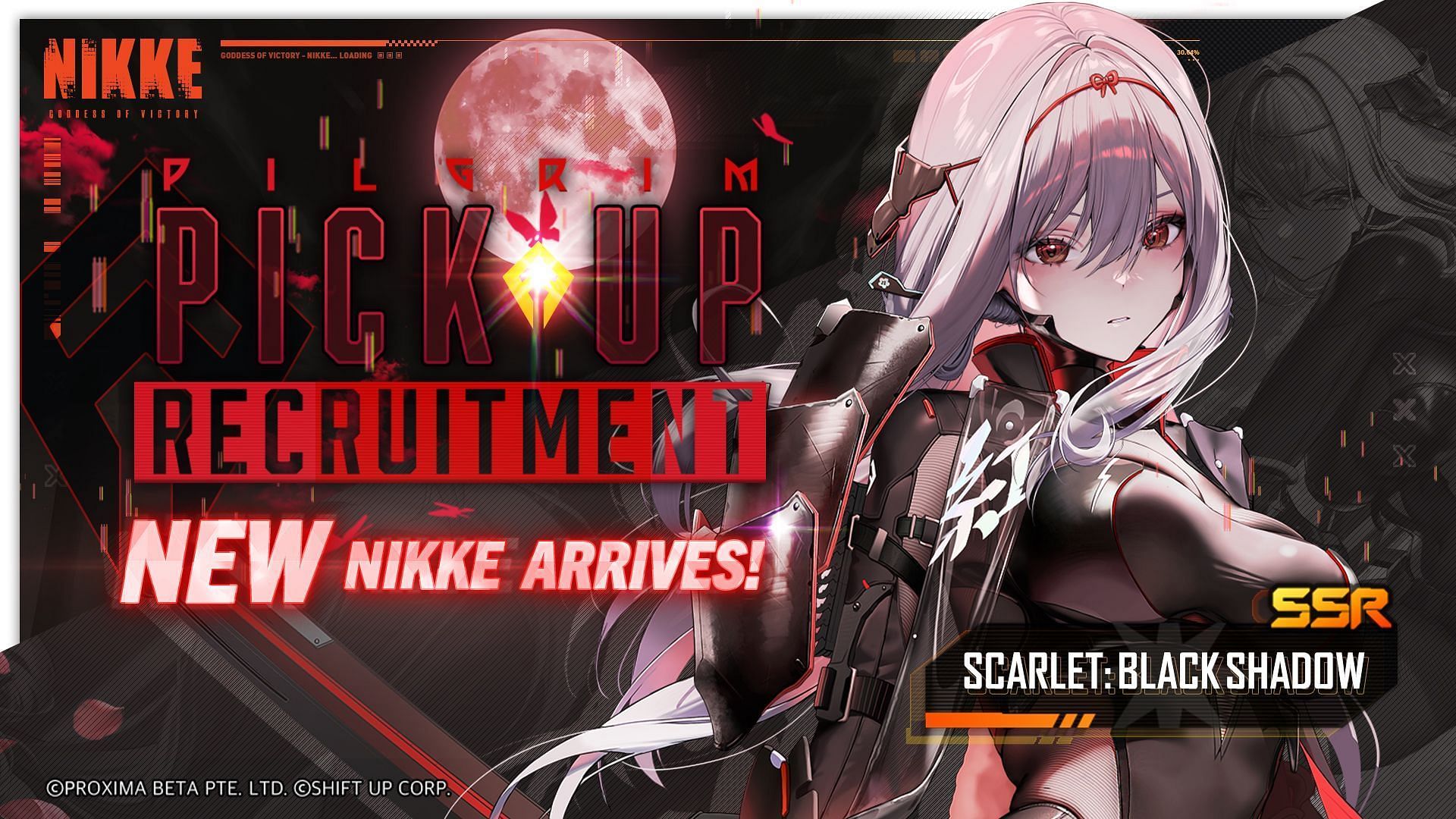 Scarlet Black Shadow in Goddess of Victory Nikke (Image via Shift Up)