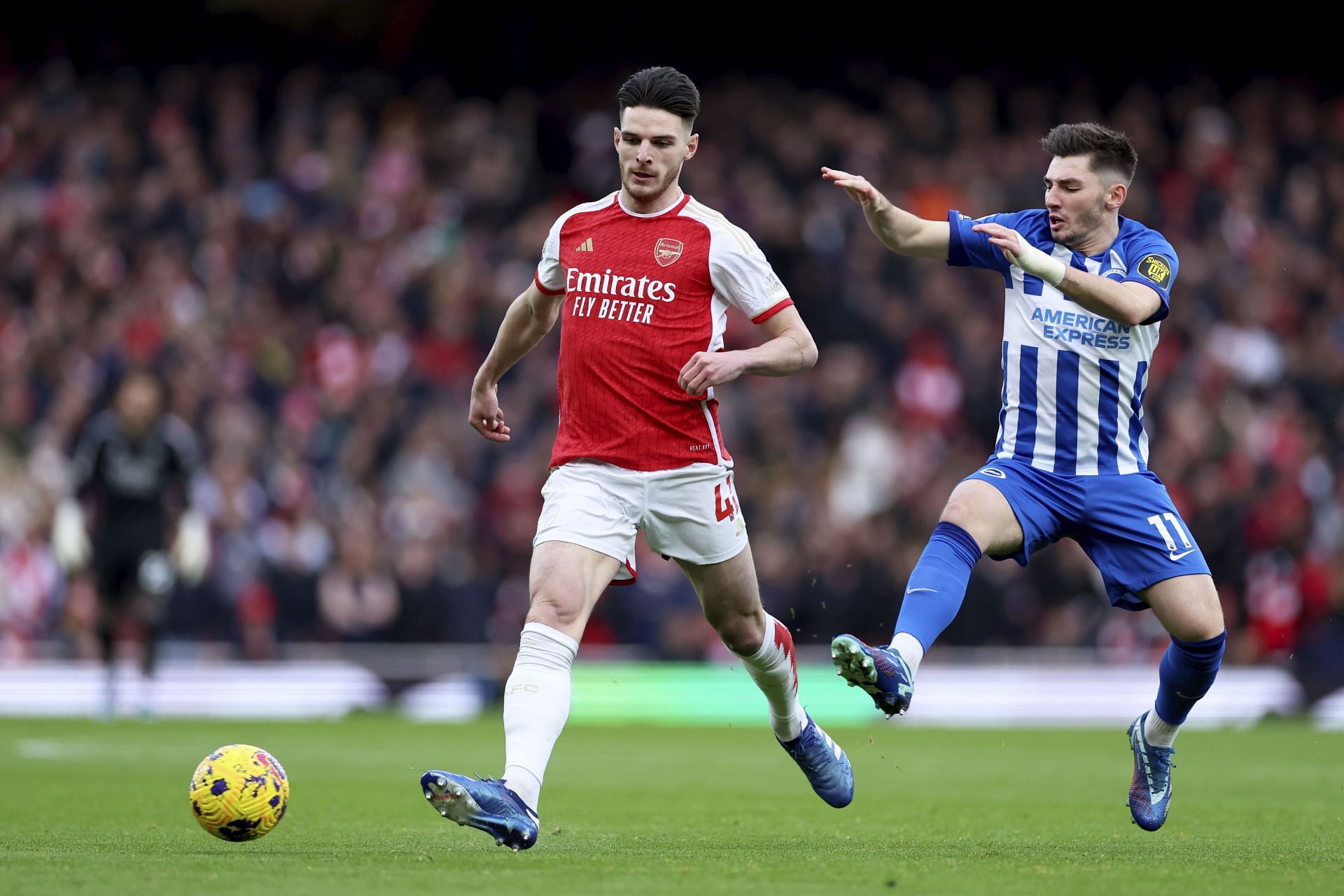 Declan Rice has hit the ground running at the Emirates.