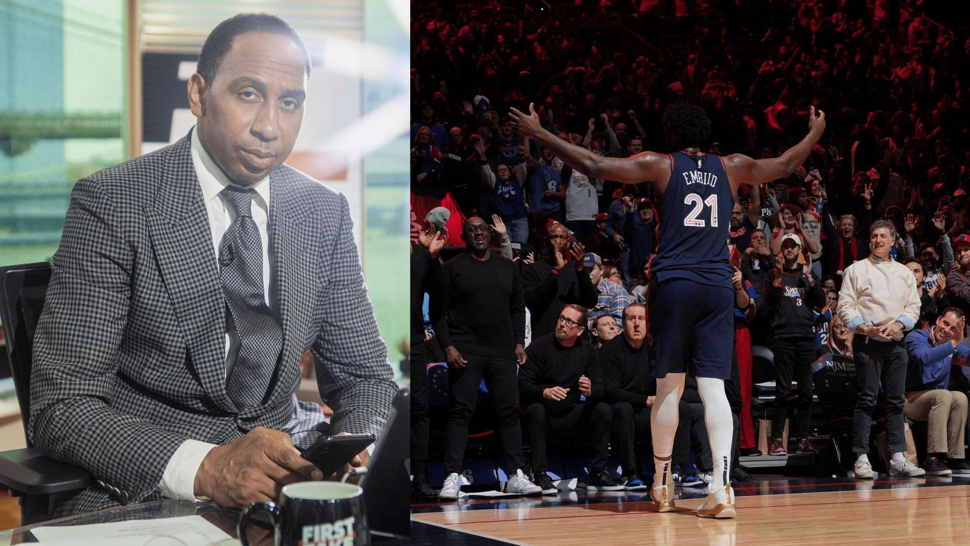 Stephen A Smith acknowledges potential in resurgent 76ers: &quot;Cannot rule them out&quot;