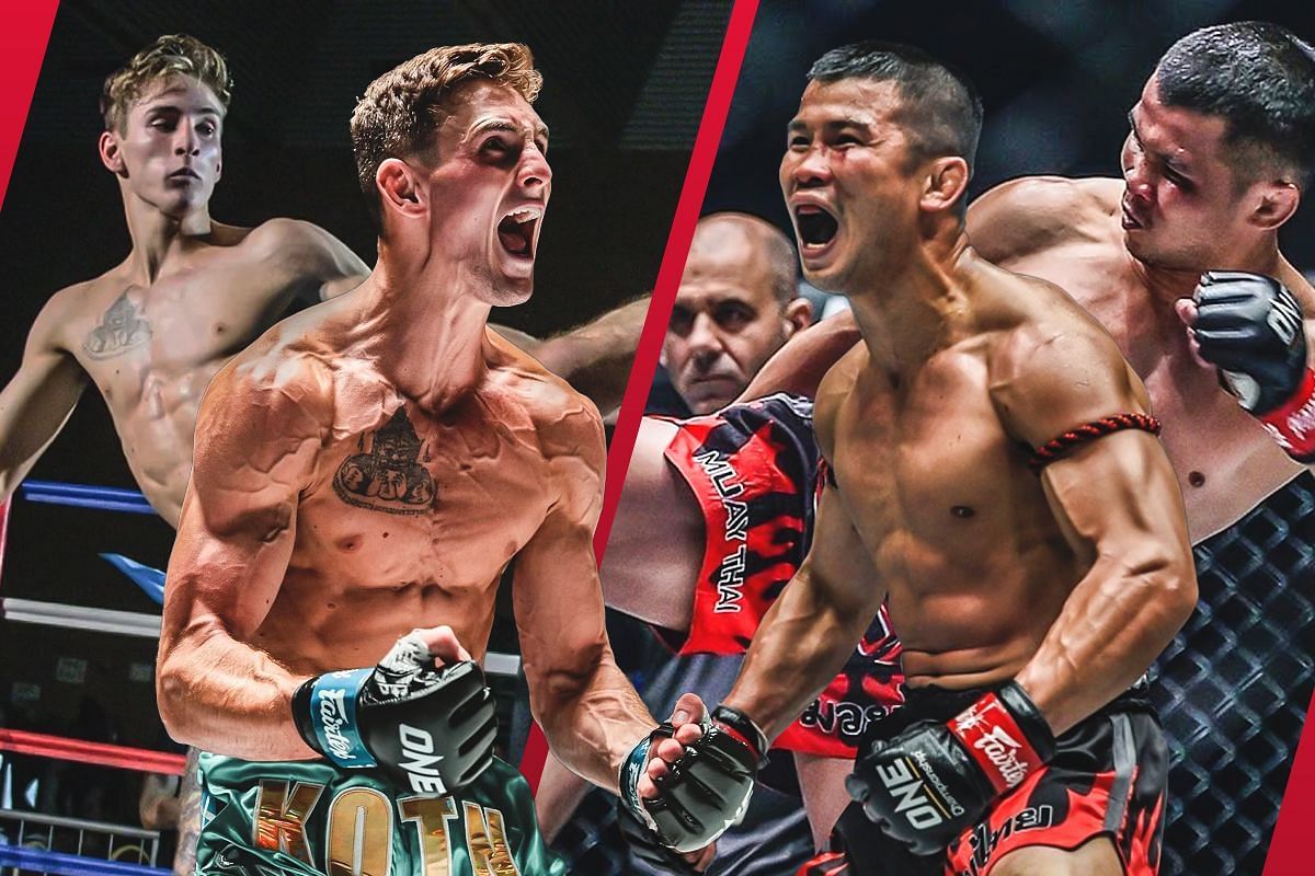 Nico Carrillo and Nong-O Hama. [Image: ONE Championship]