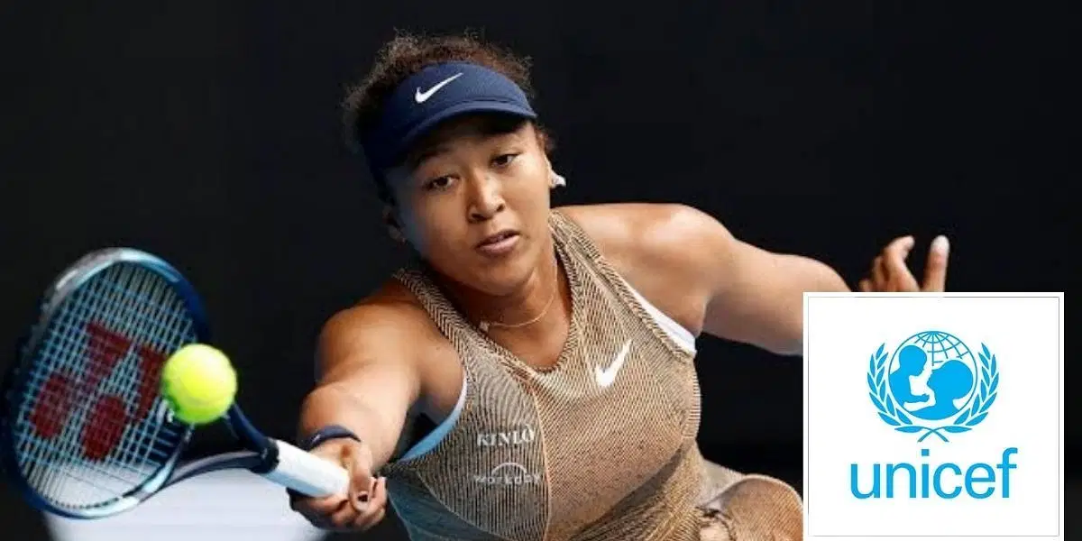 UNICEF donates 70 USD on behalf of Naomi Osaka to vulnerable children and families globally in light of holiday season