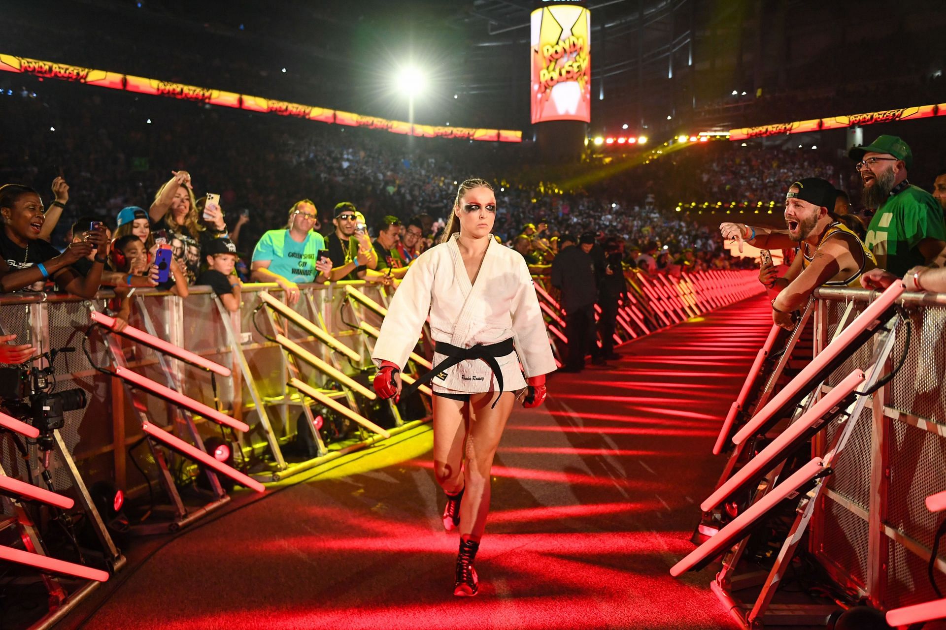 Ronda Rousey was a big name in WWE.