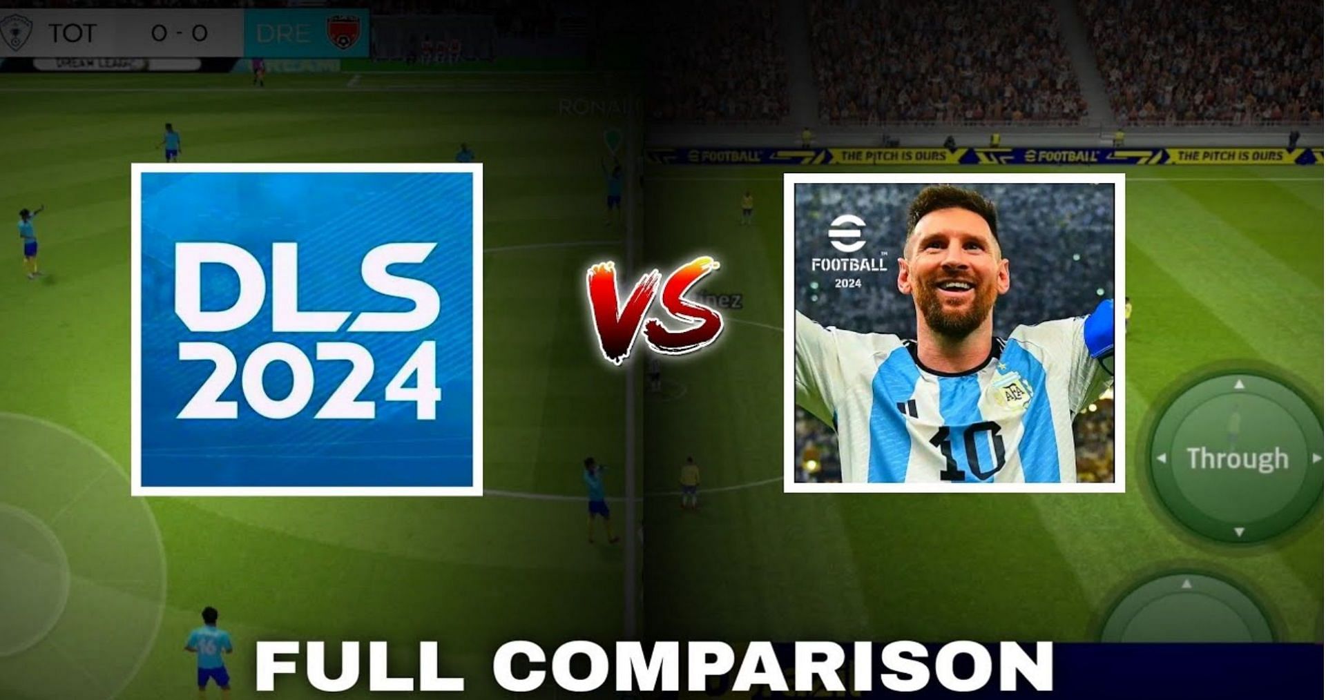 Dream League Soccer: Dream League Soccer 2024 vs eFootball 2024 Mobile:  Which football game should you play in 2024?