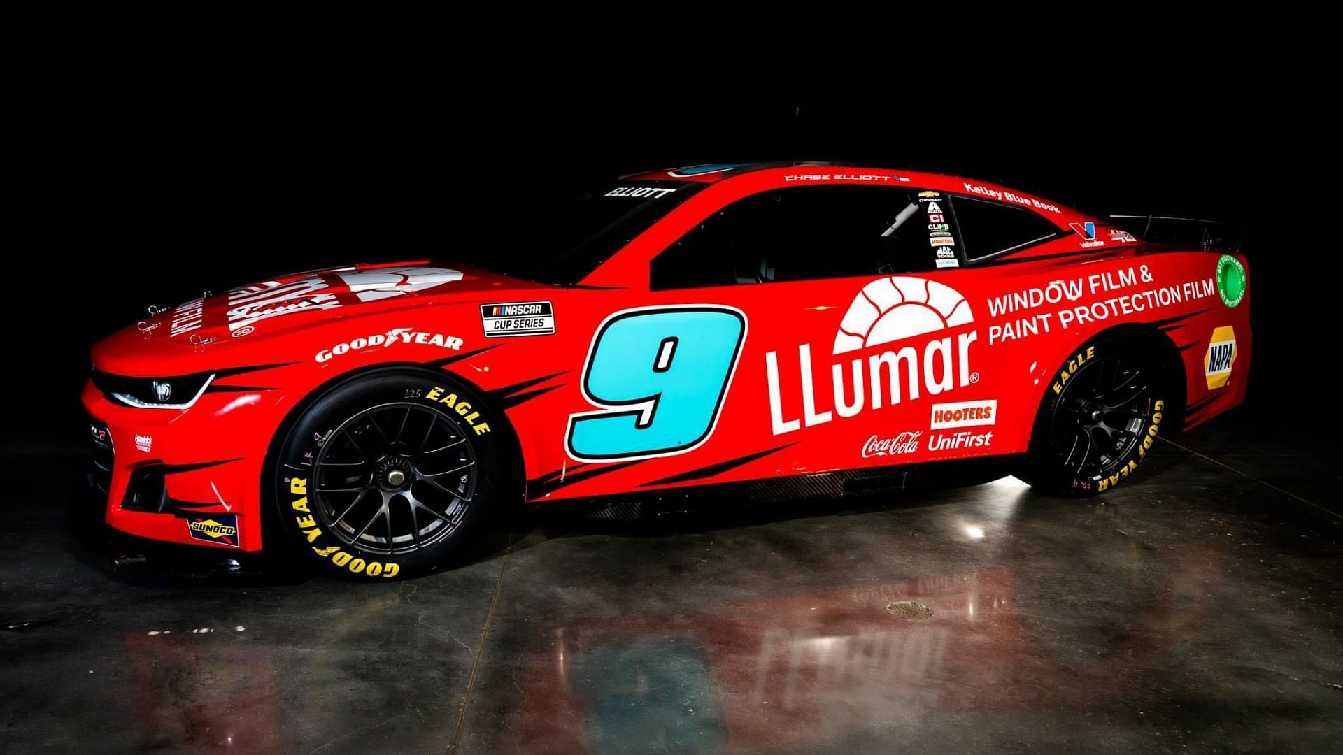 Chase Elliott&rsquo;s latest LLumar livery (image credit / LLumar Racing via X)