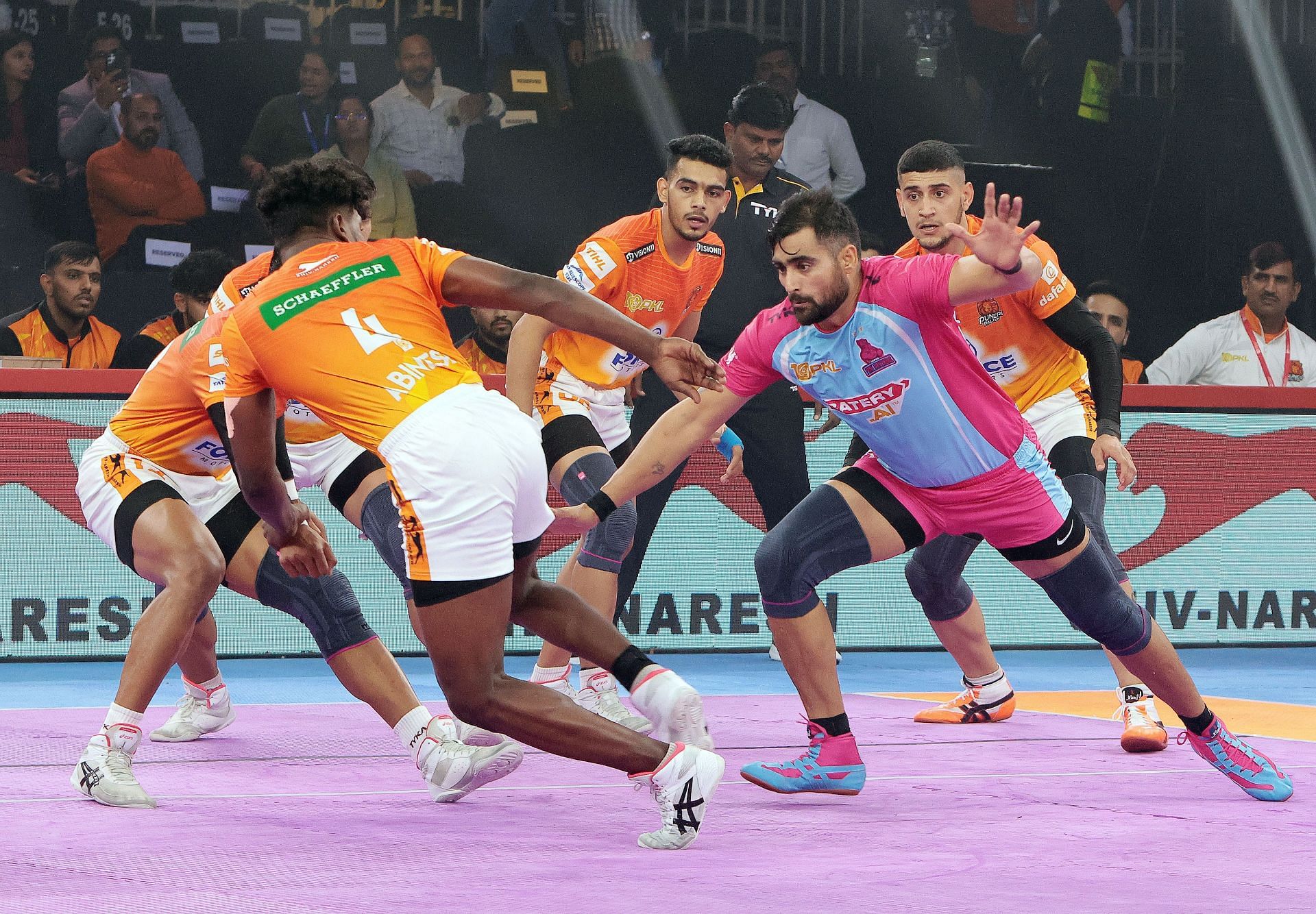 Pro Kabaddi 2023 Yesterday match result