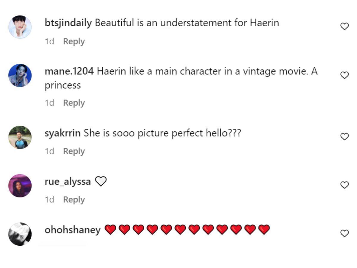 Fan comments (Image via @voguehongkong/Instagram)