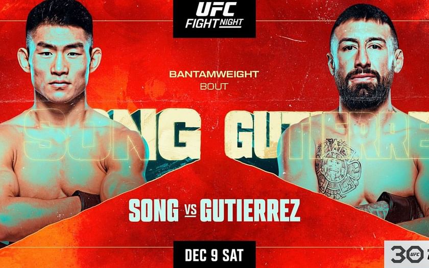 Song Yadong vs. Chris Gutierrez (UFC Fight Night: Song vs