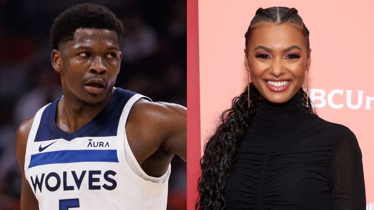 NBA fans are trolling Malika Andrews about possibly reporting on Anthony Edwards