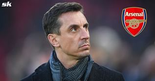 "That's terrible" - Gary Neville slams Arsenal attacker for what he did late in the game against Liverpool