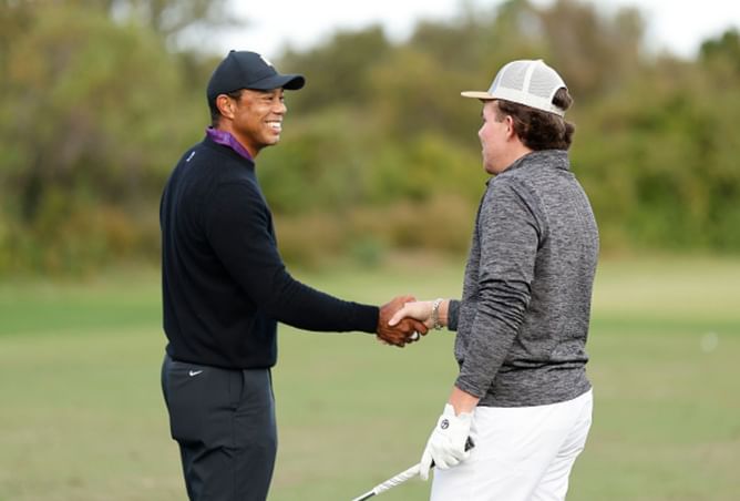 "All you gotta do is show up on time" - Tiger Woods’ reported advice to John Daly’s son after his father shows up late for warmup session