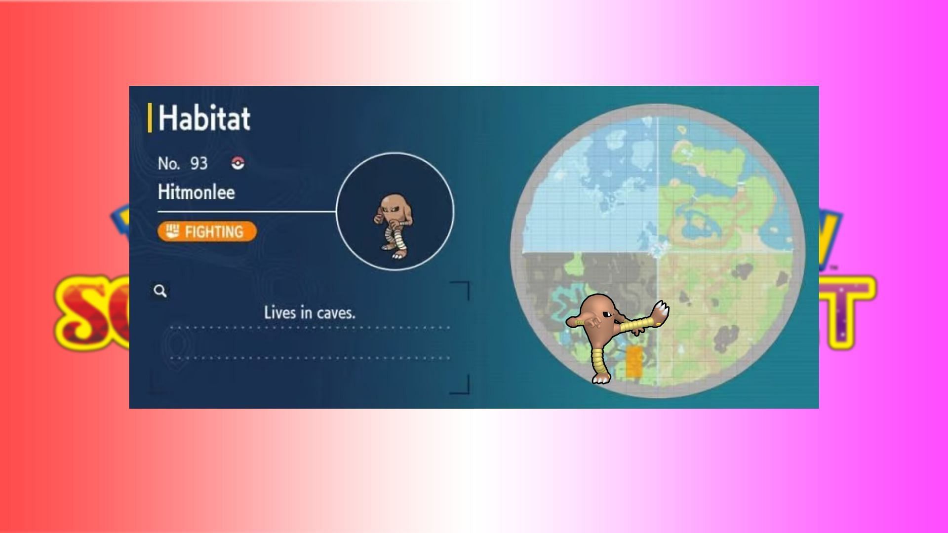 Hitmonlee&#039;s Habitat (Image via The Pokemon Company)