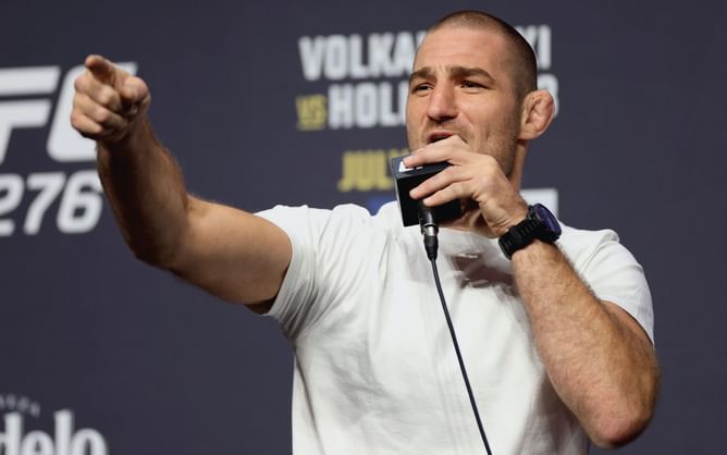 Sean Strickland gives a humble reaction to being awarded 'Fighter of the Year' by media outlet