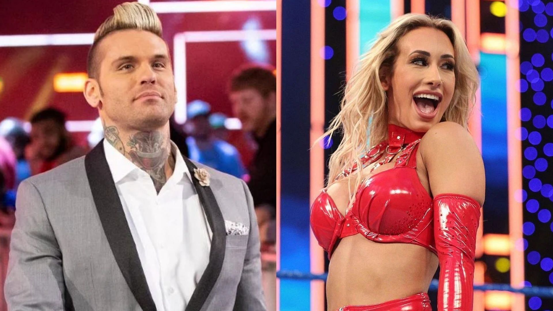 Corey Graves has been married to Carmella since April 7, 2022.