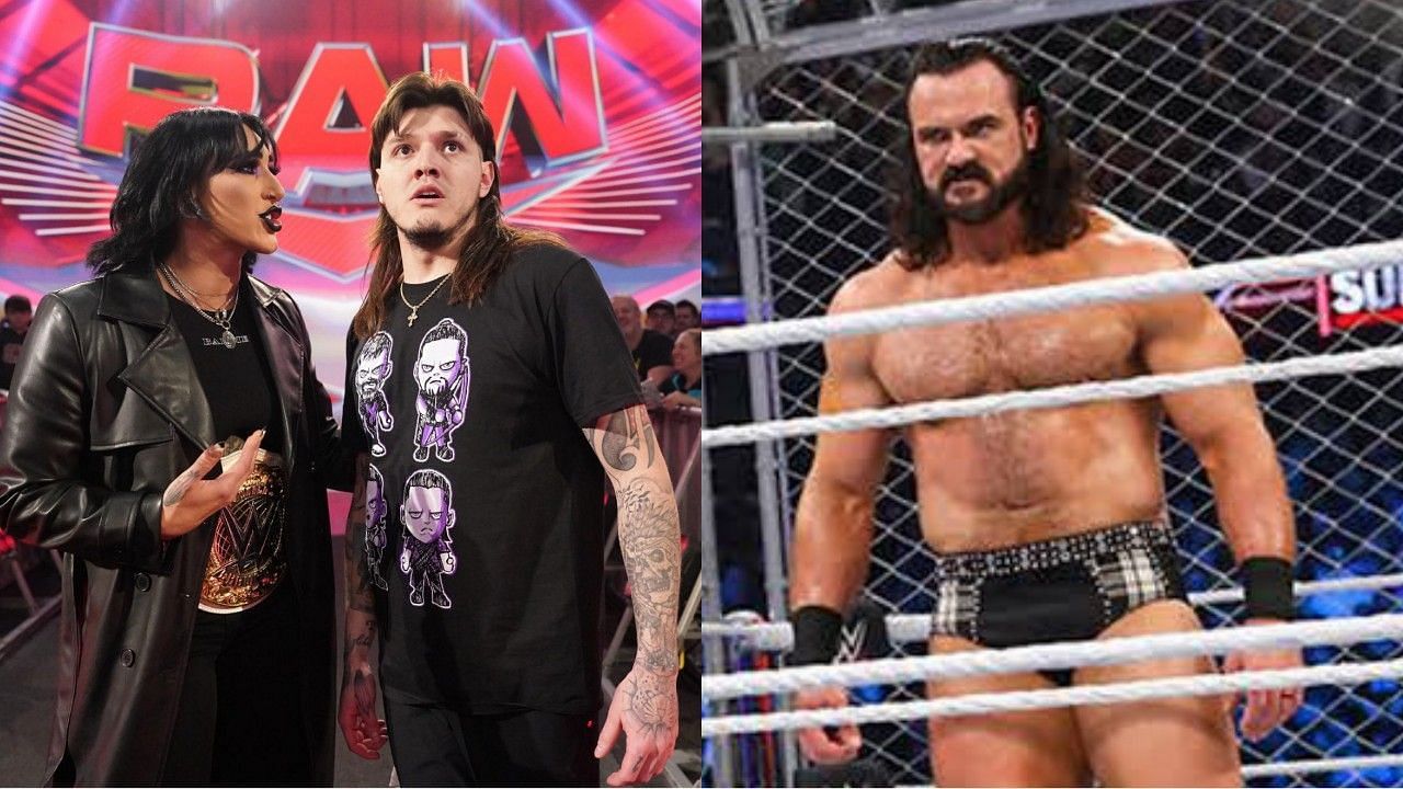 WWE सुपरस्टार्स रिया रिप्ली, डॉमिनिक मिस्टीरियो और ड्रू मैकइंटायर 