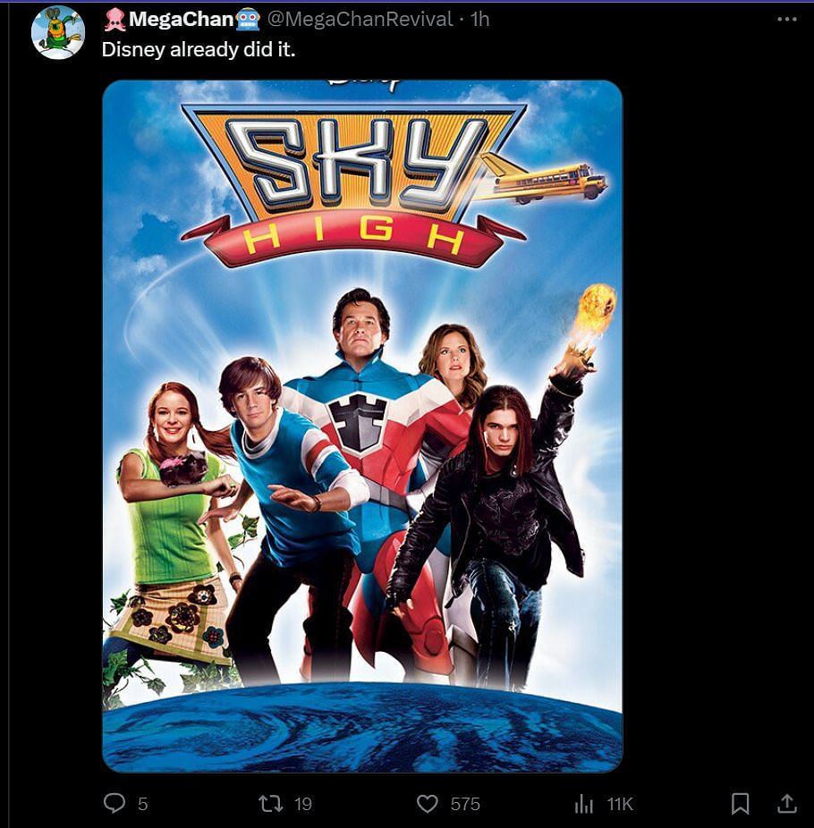 A tweet reply to DF&#039;s post about Netflix live-action adaptation (Image via X)