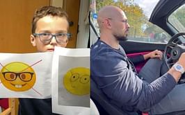 Andrew Tate issues six-word reaction after 10-year-old starts petition for Apple to change 'nerd' emoji