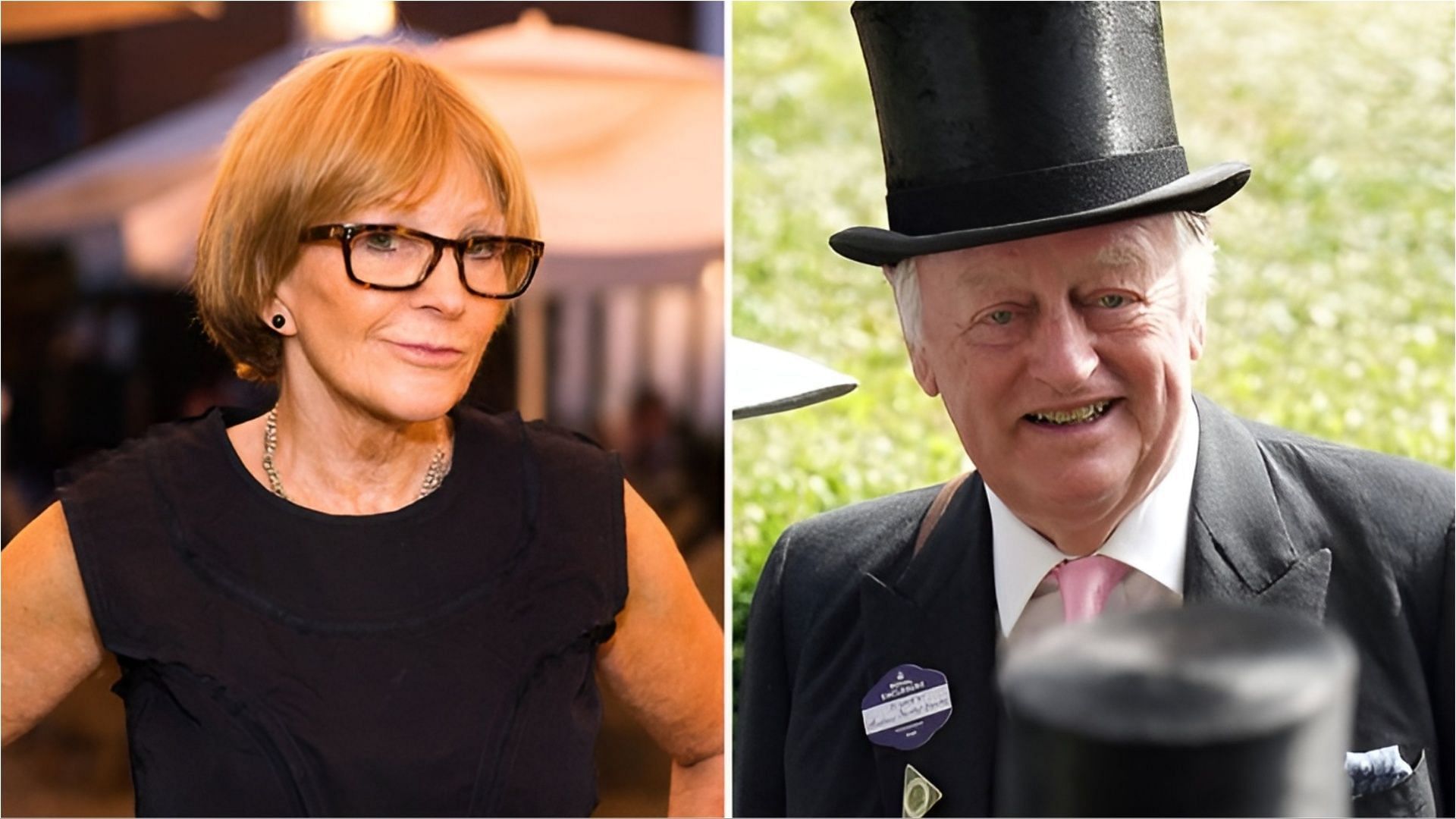 Anne Robinson and Andrew Parker Bowles are reportedly dating each other (Image via EliasMichalas/X)