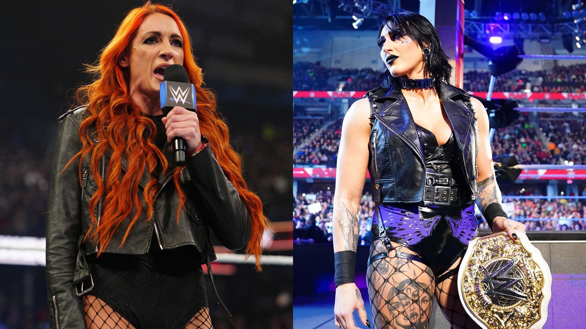 Becky Lynch and Rhea Ripley are on WWE RAW!