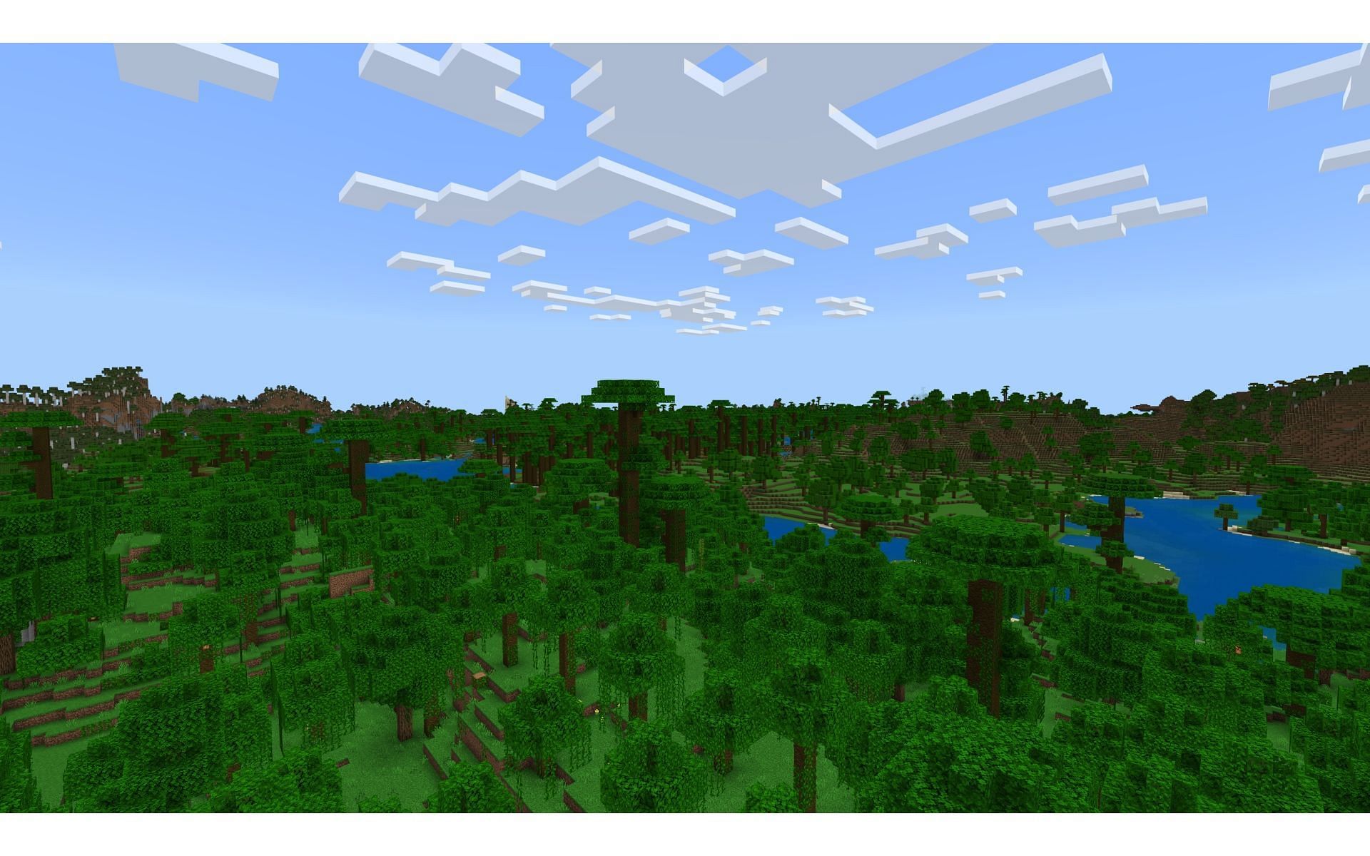 Journey through the jungle to find a temple shrouded in mystery (Image via Mojang)