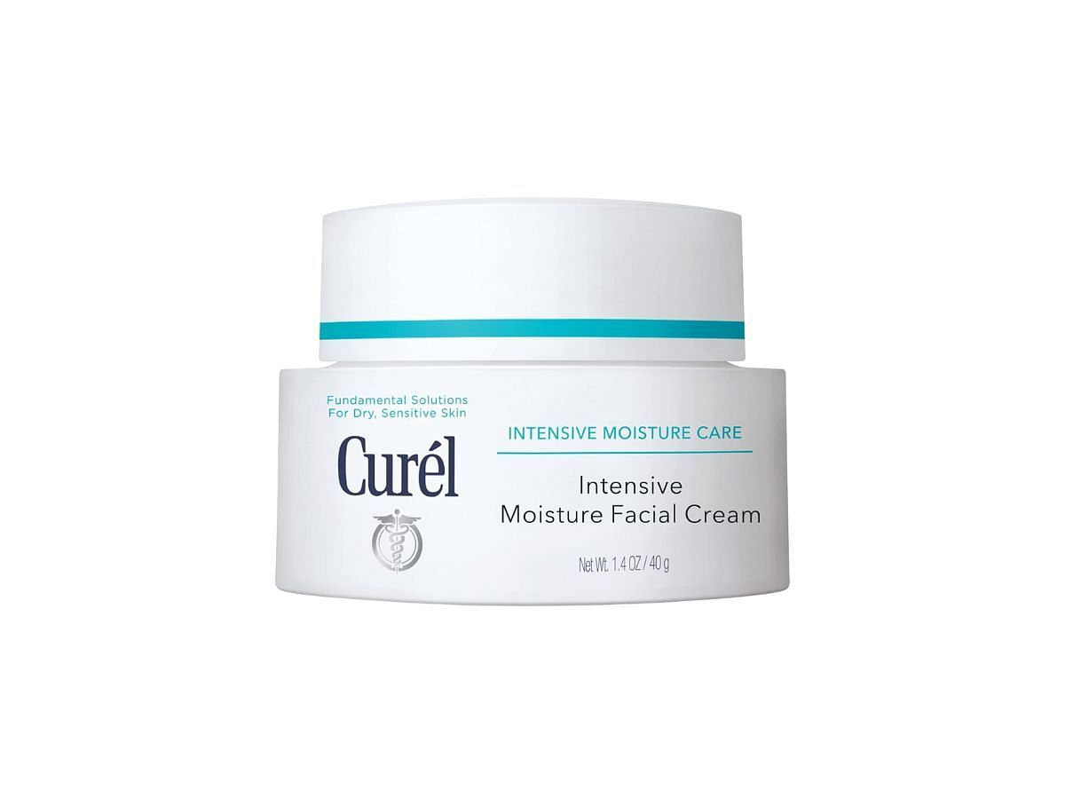 Curel Intensive Facial Cream (Image via Amazon)