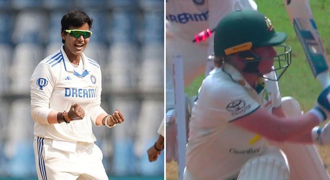 [Watch] Deepti Sharma outfoxes Alyssa Healy in 1st IND-W vs AUS-W Test