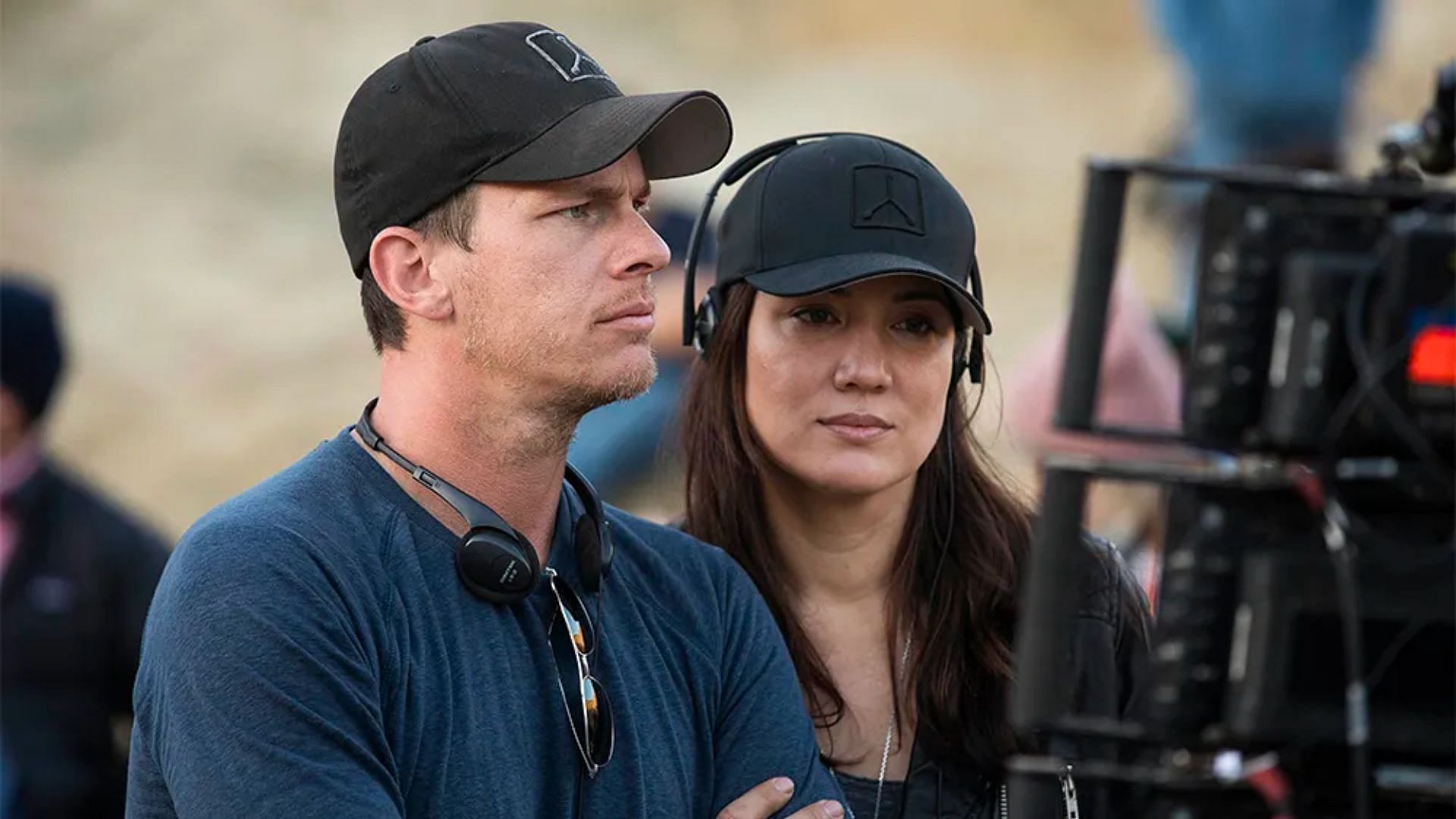 Jonathan Nolan and Lisa Joy (Image via John P Johnson for HBO)