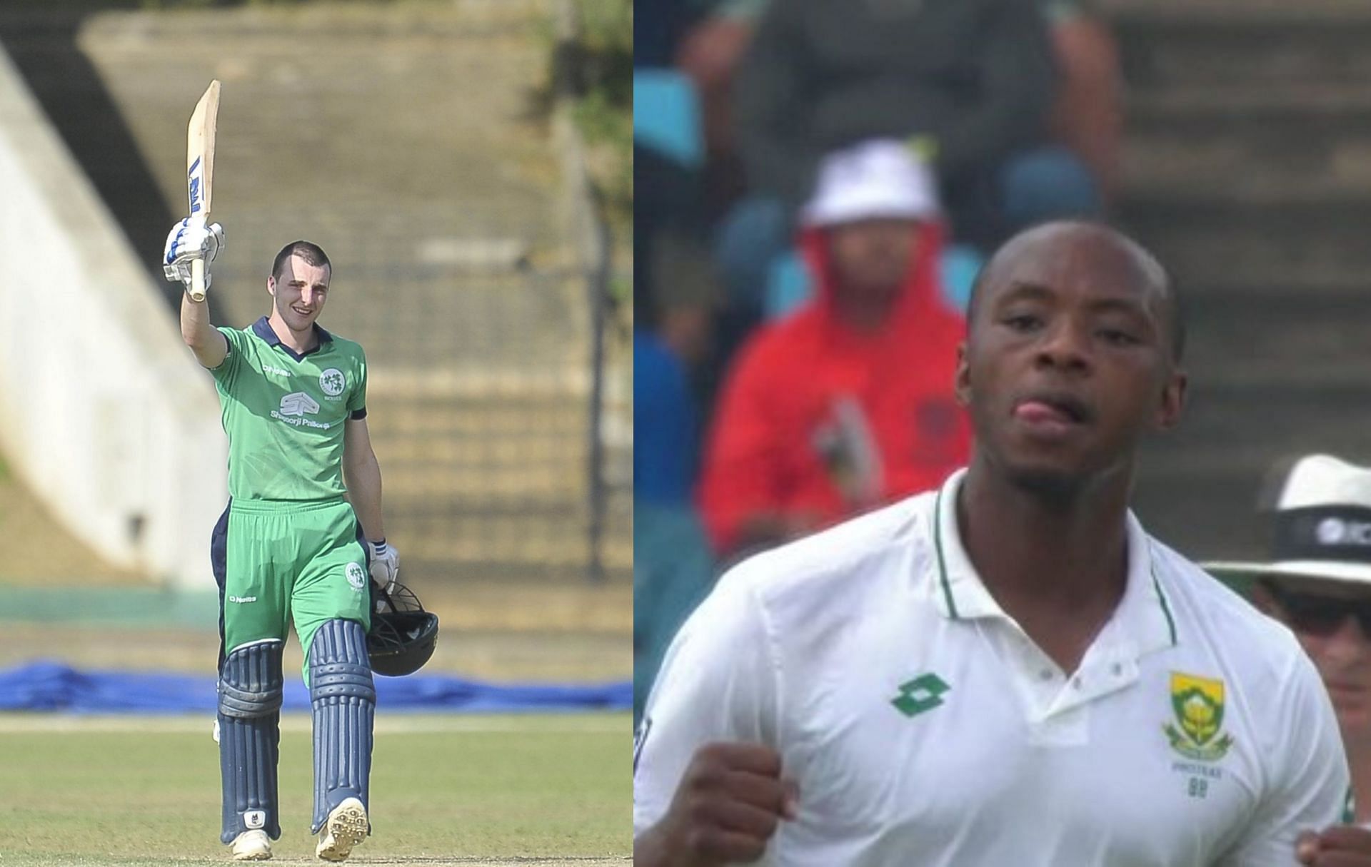 Lorcan Tucker (l) and Kagiso Rabada (r) earned their spots in CA