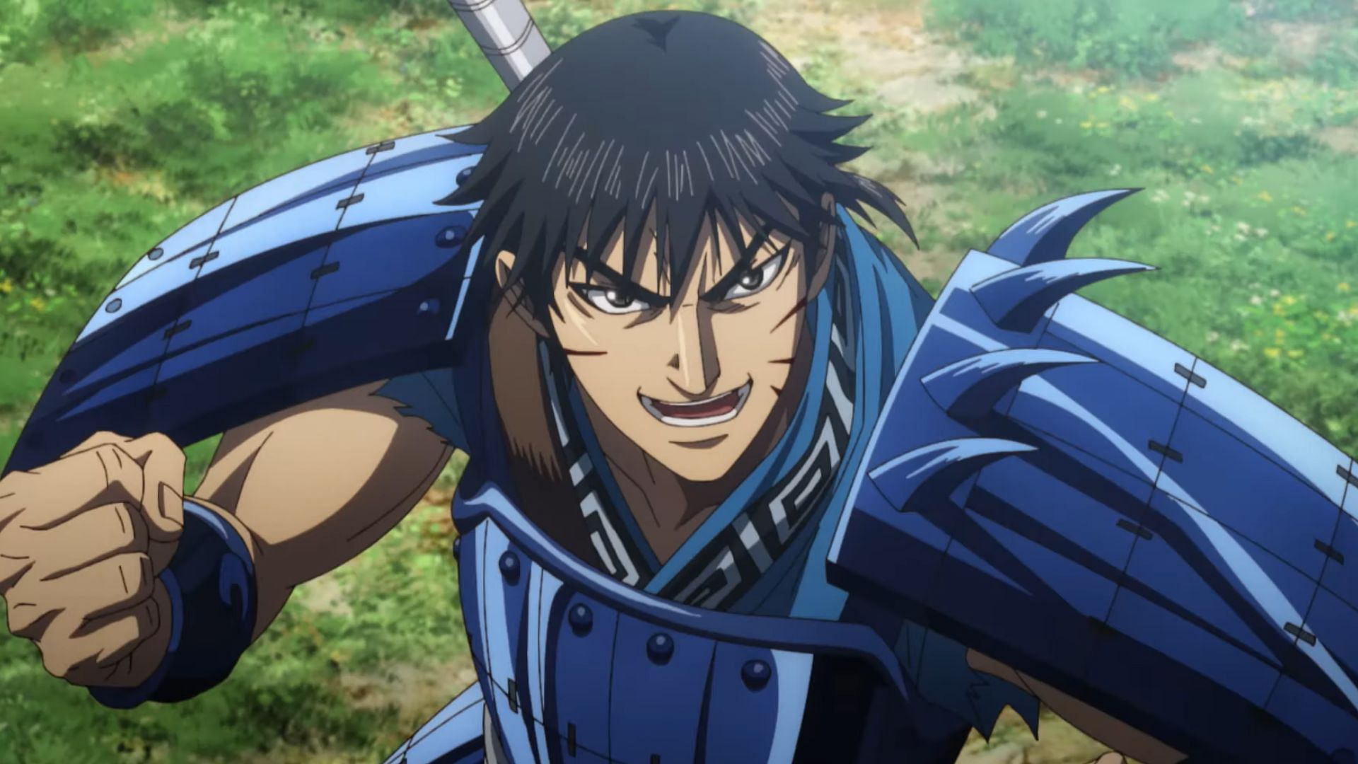 Shin as seen in Kingdom anime (Image via Studio Pierrot)